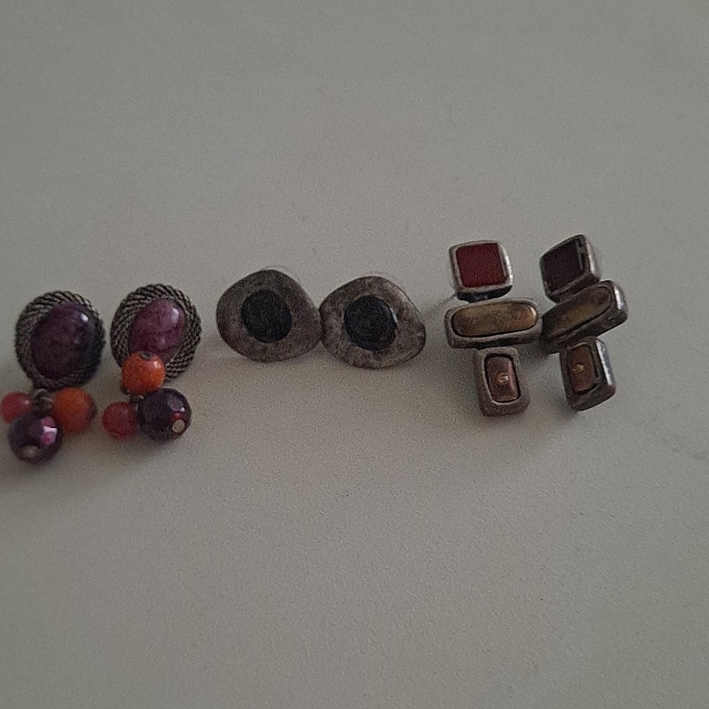 3 pairs of Chico's  earrings